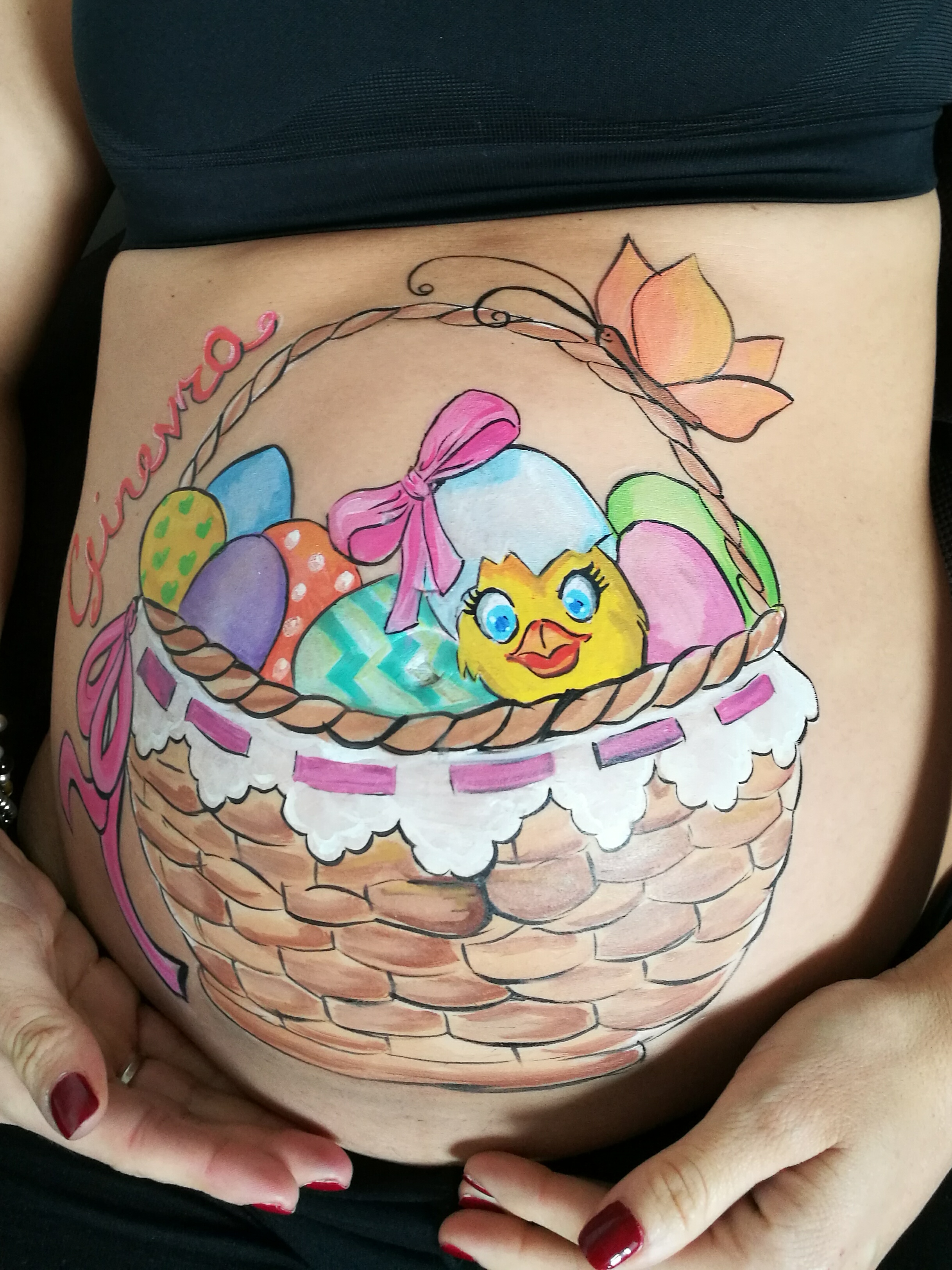 belly painting belly painting