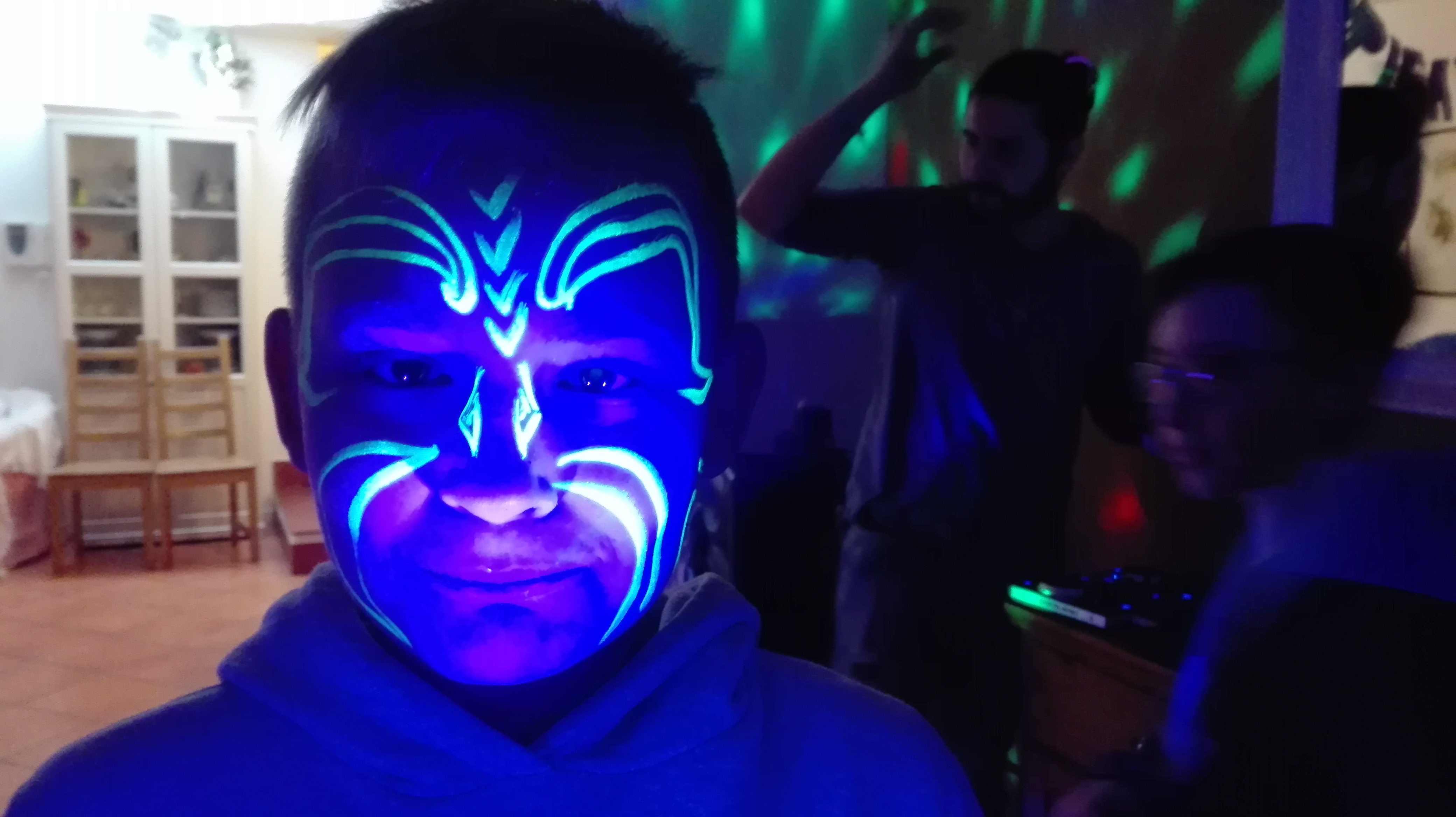 trucco fluo trucco fluo