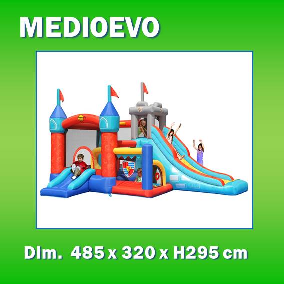medioevo gonfiabile Gonfiabile roma