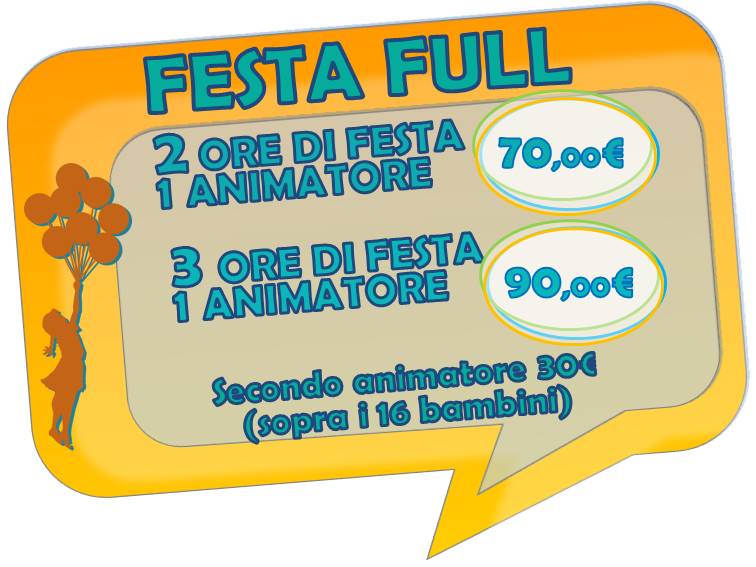 animazione roma full festa completa