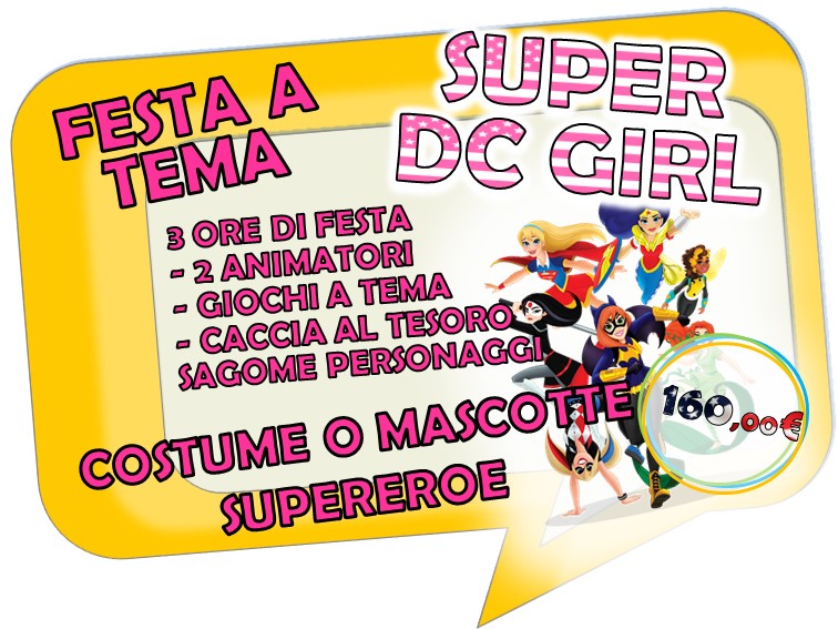 festa tema dc girl