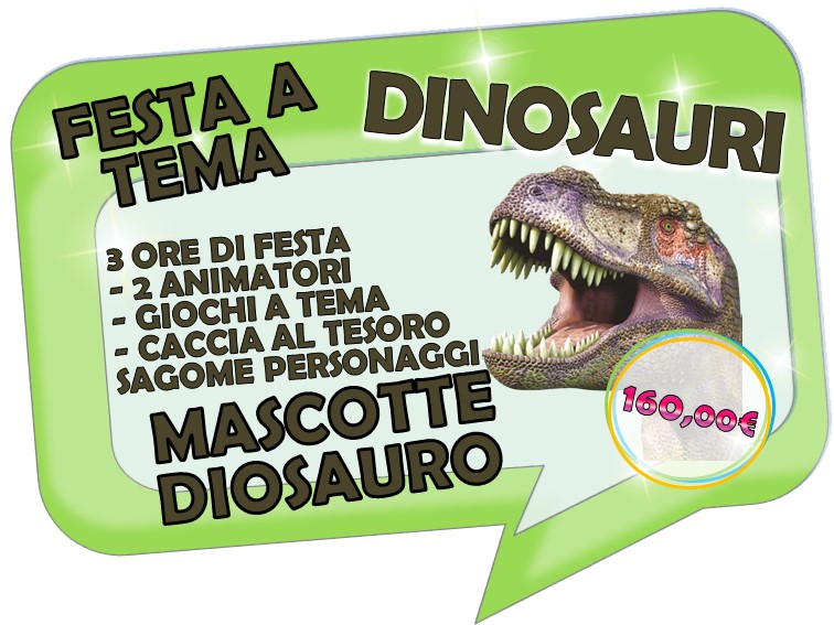 festa a tema dinosauri