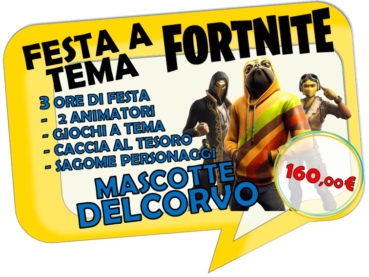 festa a tema fortnite