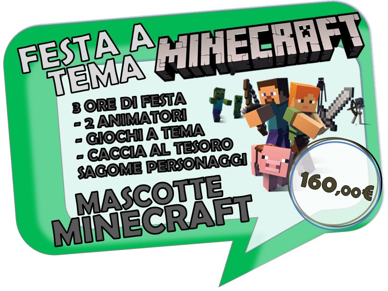 FESTA A TEMA MINECRAFT