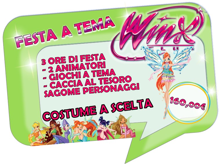 FESTA A TEMA WINX