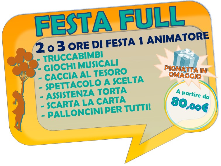 Animazione Feste Bambini Roma - 3 anni