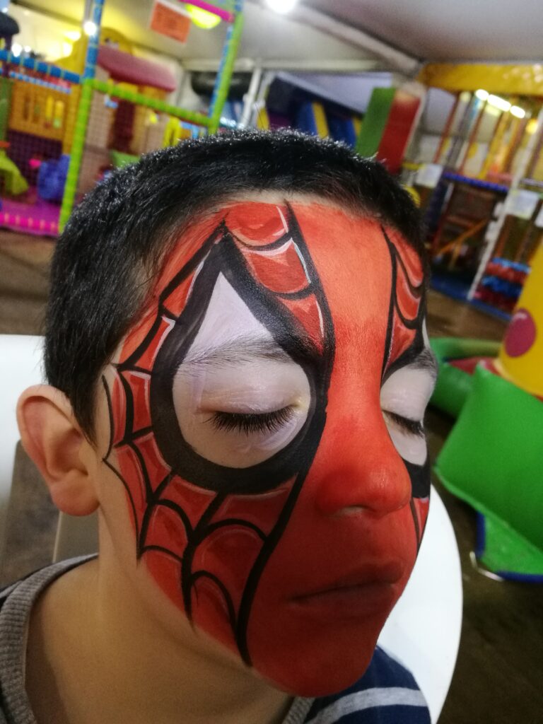 truccabimbi spiderman roma