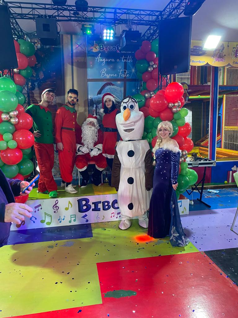 evento natale roma elfetti e babbo natale elsa